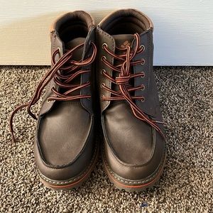 Columbia, Leather Low Top Boots, Boys, US Size 4